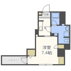 フォレステージュ北堀江の物件間取画像